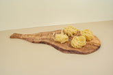 Shaped Olive wood serving board